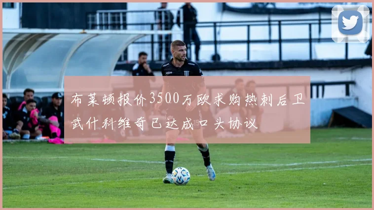 布莱顿报价3500万欧求购热刺后卫武什科维奇已达成口头协议